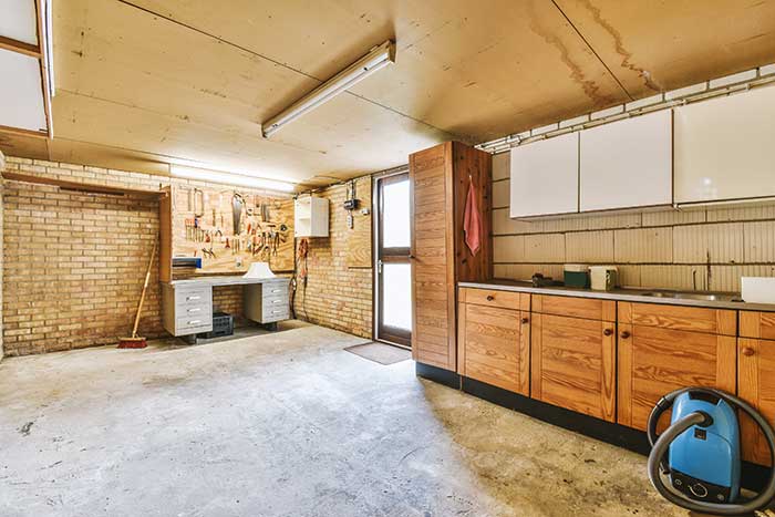 Wooden Garage Shelf Installation Wooden Garage Shelf Installation
